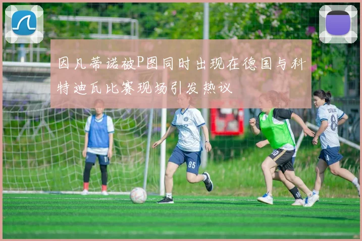 因凡蒂诺被P图同时出现在德国与科特迪瓦比赛现场引发热议